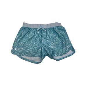 Under Armour Youth Large women's running shorts teal Size YLG